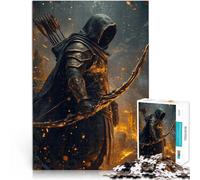 Puzzle per adulti da 1000 pezzi Arciere non morto Fatto di cartone per età pari o superiore a 14 anni gioco educativo di apprendimento Migliorare l'amore tra le coppie misurare：38x52cm