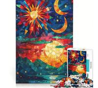 Puzzle per adulti da 1000 pezzi "Armonia Celeste", antistress, stimolante e impegnativo, dal design accattivante 38x52cm