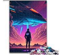 Puzzle per adulti da 1000 pezzi "Arrivo della nave" in legno, attività divertente per la casa 50x75cm, attività divertente per la famiglia, sfida per il cervello, regalo perfetto per adolescenti