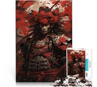 Puzzle per adulti da 1000 pezzi Arte dei samurai Fatto di cartone per e da 14 anni in su Gioco di famiglia per e Un'opera d'arte misurare:26x38cm/10.24 x 14.96pollice