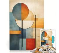 Puzzle per adulti da 1000 pezzi arte digitale astratta gioco rilassante sfida impegnativa per rafforzare l'amore tra le coppie 38x26cm
