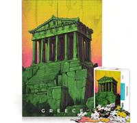 Puzzle per adulti da 1000 pezzi, arte propagandistica greca, gioco pratico, difficile e stimolante, ideale come regalo per tutta la famiglia 38x26cm