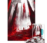 Puzzle per adulti da 1000 pezzi - Ascesa al Valhalla - Difficile e stimolante - Gioco divertente per adulti dai 14 anni in su (38x52cm)