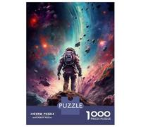 Puzzle Per Adulti Da 1000 Pezzi Astronaut Spacewalk Puzzle Giochi Rilassanti Decorazione Murale Difficile E Stimolante 70x50cm/1000pcs