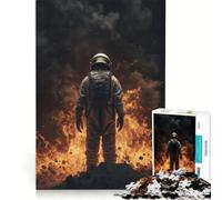 Puzzle per adulti da 1000 pezzi "Astronauta in preda alla catastrofe", gioco per famiglie, analisi e logica, regalo per amici e parenti 38x26cm