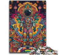 Puzzle per adulti da 1000 pezzi, Astronauta, Sogno, Aiuta il cervello, Esercita i giocattoli avvincenti per coltivare la pazienza, Interazione genitore-figlio, 50x75cm