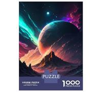 Puzzle Per Adulti Da 1000 Pezzi Aurora Cosmic Dawn Puzzle Per Adulti Giochi Per Famiglie Difficili Impegnativi Da Completare 52x38cm/1000pcs