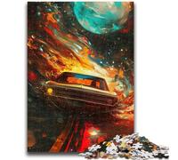 Puzzle per adulti da 1000 pezzi, auto sportive classiche colorate, per bambini dai 14 anni in su Gioca con i giocattoli perché è l'ideale come regalo per tutta la famiglia, 50x75cm