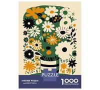 Puzzle Per Adulti Da 1000 Pezzi Ava Bouquet of Flowers Puzzle Giochi Rilassanti Sfida Difficile Regali Unici Per Compleanno E Natale 38x26cm/1000pcs