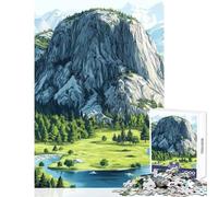 Puzzle per adulti da 1000 pezzi avventura in montagna gioco per famiglie decorazione per la casa giocattolo fai da te per rafforzare l'amore tra le coppie (38x52cm)