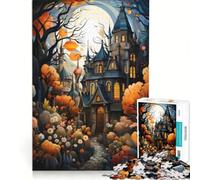 Puzzle per adulti da 1000 pezzi: Avventure nel castello fantasy, gioco rompicapo, sfida impegnativa, regalo per amici e familiari 38x26cm