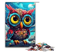 Puzzle per adulti da 1000 pezzi Baby Robot Owl di Splatters Un sacco di puzzle spessi e colorati divertenti per tutta la famiglia Ottimo regalo per adolescenti dai 14 anni in su Dimensioni 75x50 cm