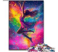 Puzzle per adulti da 1000 pezzi, ballerino di danza classica, dipinto a olio, giochi educativi, decorazione per la casa, ideale come regalo per tutta la famiglia (dimensioni 26x38cm)