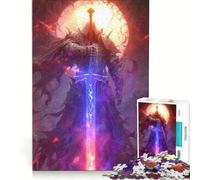 Puzzle per adulti da 1000 pezzi, Battaglia con spada, Gioco impossibile, Divertimento a casa, Regalo di Natale e compleanno 38x52cm