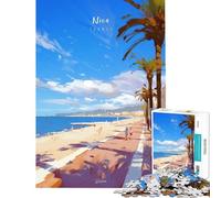 Puzzle per adulti da 1000 pezzi bel percorso giochi per famiglie giocattoli educativi ottimo regalo per giocare vacanze a casa ammazzare il tempo (dimensioni 38x52cm)