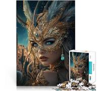 Puzzle per adulti da 1000 pezzi Bella principessa Fatto di legno,Adatto a partire dai 14 anni Difficile e impegnativo Regali di compleanno e regali unici。misurare:50x75cm/19.68x29.52pollice