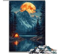 Puzzle per adulti da 1000 pezzi, bellissime dune del deserto al crepuscolo Puzzle in legno, ideali per il divertimento in famiglia Regalo perfetto per feste e compleanni 1000 pezzi(50x75cm)