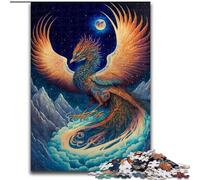 Puzzle per adulti da 1000 pezzi, bellissimi puzzle di Fenice per adulti, dimensioni 26x38cm, regalo perfetto per le feste, opera d'arte fai da te