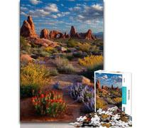 Puzzle per adulti da 1000 pezzi bellissimi puzzle di fiume di montagna per adolescenti antistress per ammazzare il tempo con Babbo Natale 26x38cm