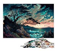 Puzzle per adulti da 1000 pezzi bellissimo puzzle di carta Mattina giocattoli educativi per l'apprendimento giochi per famiglie (dimensioni 38x26 cm)