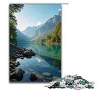 Puzzle per adulti da 1000 pezzi bellissimo scenario puzzle in legno gioco educativo sfida giocattolo 1000 pezzi (75x50 cm)