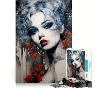 Puzzle per adulti da 1000 pezzi,bello e affascinante,con bordi perfetti,gioco intelligente,regalo per il tempo libero,gioco di Natale,arte per il tempo libero (50x75cm)