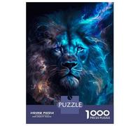 Puzzle Per Adulti Da 1000 Pezzi Blue Celestial Lion Puzzle Per Adulti Gioco Pratico Decorazione Da Parete Per Compleanno, Natale 70x50cm/1000pcs