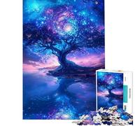 Puzzle per adulti da 1000 pezzi Boschetto stellato celeste - Gioco pratico per adulti - Decorazione perfetta compleanni e Natale (Dimensioni 38x26cm)