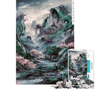 Puzzle per adulti da 1000 pezzi Bosco Magico Gioco interattivo per famiglie compleanno e Natale (Dimensioni 38x52cm)