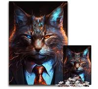 Puzzle per adulti da 1000 pezzi Boss Ocelot, puzzle in cartone per adulti per decorazioni per la casa, allenamento del cervello e regali per le feste, 26X38CM/10,23x14,96 pollici.
