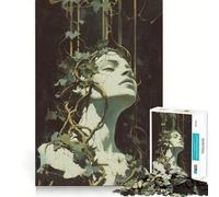 Puzzle per adulti da 1000 pezzi "Bound by The Roots of Time" con intagli lisci,gioco di allenamento cerebrale,divertimento per il tempo libero,regalo di compleanno (50x75cm)
