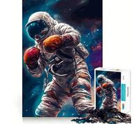 Puzzle per adulti da 1000 pezzi: Boxe,Astronauta,Pianeti,Decorazione,Gioco stimolante per la mente,Momenti di relax,Regalo di compleanno,Arte (38x26cm)
