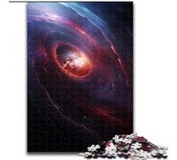 Puzzle per adulti da 1000 pezzi "Buco nero nel cielo" in legno, attività divertente per la casa, 50x75cm, coinvolgente attività di gioco per la famiglia
