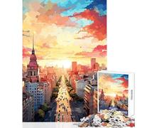 Puzzle per adulti da 1000 pezzi BUENOS AIRES dipinto a olio decorazione per la casa giocattoli regalo per compleanni giochi per famiglie migliorare l'amore tra coppie dimensioni 50x75cm