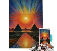 Puzzle per adulti da 1000 pezzi Cairo Egitto Africa gioco educativo sfida gioco rilassante un'opera d'arte regalo per donne e uomini (dimensioni 50x75cm)