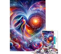 Puzzle per adulti da 1000 pezzi Campo dell'Amore Puzzle per adolescenti Giochi rilassanti Regalo per donne Compleanno (Dimensioni 38x52cm)