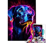 Puzzle per adulti da 1000 pezzi cane in Borderlands gioco antistress decorazione per la casa gioco educativo per tutta la famiglia (50x75cm)