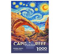 Puzzle Per Adulti Da 1000 Pezzi Capitol Reef National Park Starry Night Puzzle Per Adulti Giochi Per Famiglie Regali Per Donne Regali Per Amici E Familiari 70x50cm/1000pcs