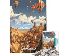 Puzzle per adulti da 1000 pezzi Cappadocia mongolfiere giochi divertenti giocattoli che creano dipendenza per coltivare la pazienza ottimo regalo per gli amanti dei giochi assemblaggio di modelli