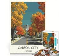 Puzzle per adulti da 1000 pezzi, Carson City Art, giochi per famiglie, analisi e logica, per migliorare l'amore tra le coppie 50x75cm