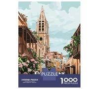 Puzzle Per Adulti Da 1000 Pezzi Cartagena, Colombia Puzzle Per Adulti Gioco Pratico Sfida Difficile Aiuta Ad Allenare Il Cervello 38x26cm/1000pcs