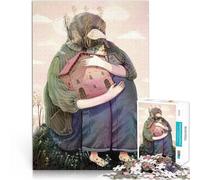 Puzzle per adulti da 1000 pezzi Casa del guardiano Fatto di cartone per 14+ Decorazione perfetta Regalo di opere d'arte misurare:38x52cm