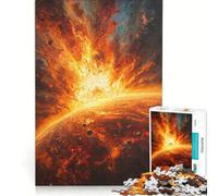 Puzzle per adulti da 1000 pezzi: Cataclisma Celeste︰ L'Esplosione Finale, gioco interattivo, rilassante e stimolante per la mente, ideale come decorazione da scrivania 38x26cm