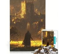 Puzzle per adulti da 1000 pezzi "Cavalieri e il Destino" giocattolo educativo ideale per passare il tempo durante le vacanze regalo di compleanno regalo 38x26cm
