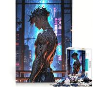 Puzzle per adulti da 1000 pezzi che emerge dal mondo digitale, gioco pratico, ma divertente e umoristico, collezione d'artista, belle arti 38x52cm