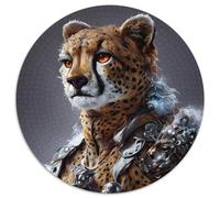Puzzle per adulti da 1000 pezzi "Cheetah King", puzzle impegnativi per adolescenti e famiglie (67,5x67,5cm)