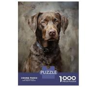 Puzzle Per Adulti Da 1000 Pezzi Chesapeake Bay Retriever Puzzle Per Adulti Gioco Per Famiglie Migliora La Memoria Interazione Genitore-figlio 52x38cm/1000pcs