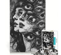 Puzzle per adulti da 1000 pezzi Chi sono io? gioco rilassante allena la mente e la mano compleanni e altre occasioni 38x52cm