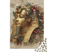 Puzzle Per Adulti Da 1000 Pezzi Christmas Egyptian Sphinx Decorations Puzzle Per Adulti Gioco Rompicapo Regali Per Donne Attività Divertenti A Casa 52x38cm/1000pcs