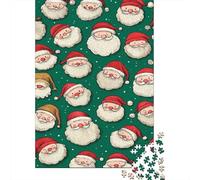 Puzzle Per Adulti Da 1000 Pezzi Christmas Santa Claus Pattern Puzzle Per Adulti Gioco Per Famiglie Migliora La Memoria Interazione Genitore-figlio 70x50cm/1000pcs